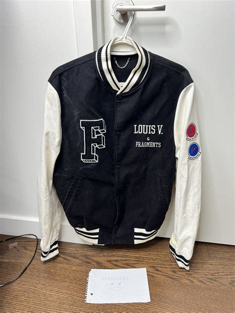 louis vuitton x fragment varsity jacket|louis vuitton fragments.